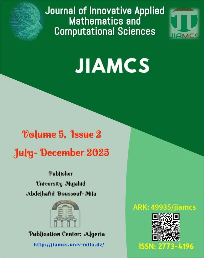 Journal of Innovative Applied Mathematics and Computational Sciences (JIAMCS)